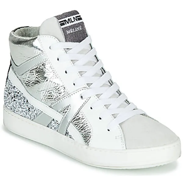 Meline Hoge Sneakers  IN1363 Wit