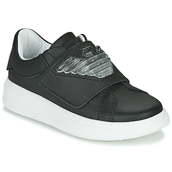 Emporio Armani Lage Sneakers  XYX014-XOI08 Zwart