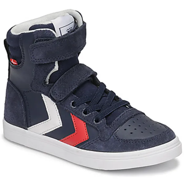 Hummel Lage Sneakers  SLIMMER STADIL HIGH JR Blauw