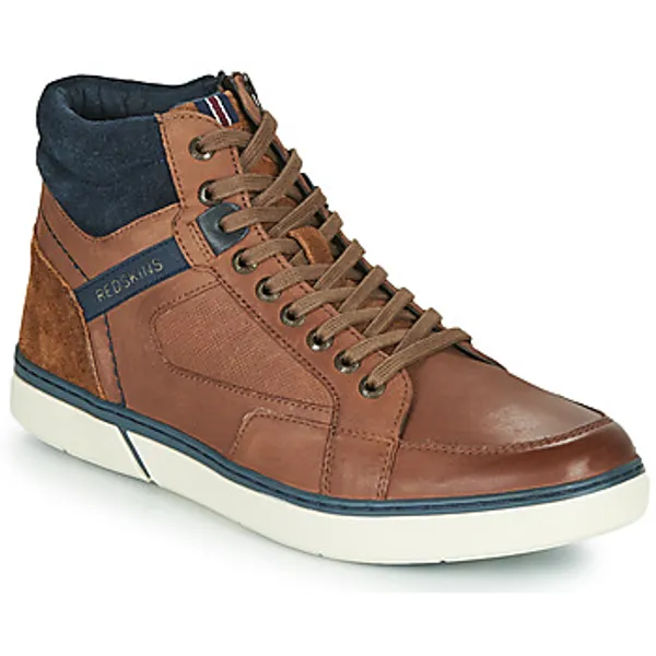 Redskins Hoge Sneakers  ZOUK Bruin