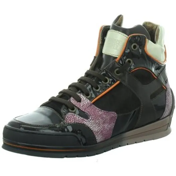 Candice Cooper Hoge Sneakers Zwart