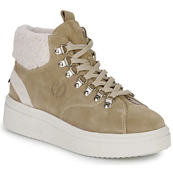 Yurban Hoge Sneakers  GRENOBLE Beige