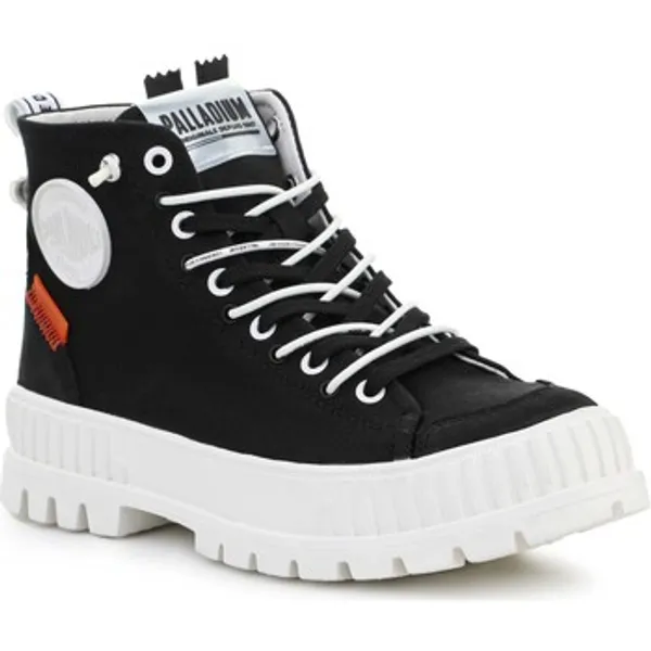 Palladium Hoge Sneakers  Pallashock Back Zip Zwart