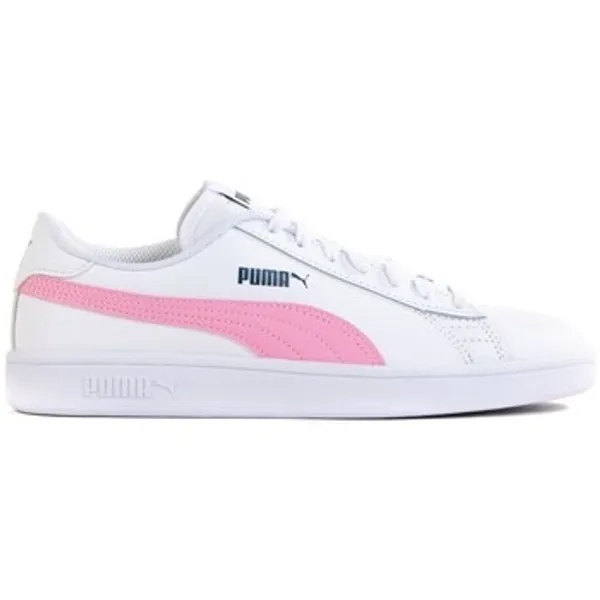 PUMA Lage Sneakers  Smash V2 L JR Wit