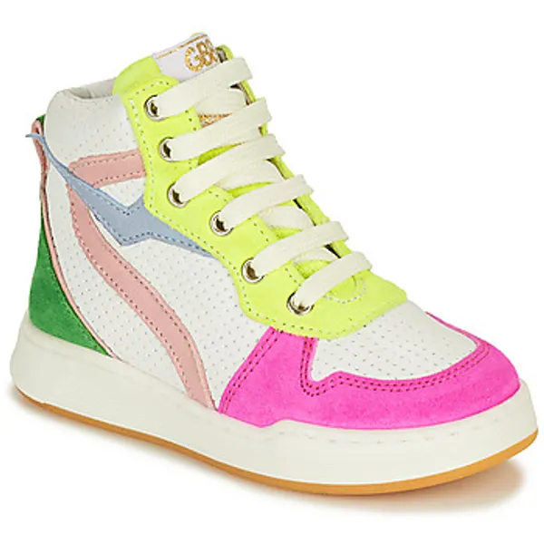 GBB Hoge Sneakers  MOKA Wit