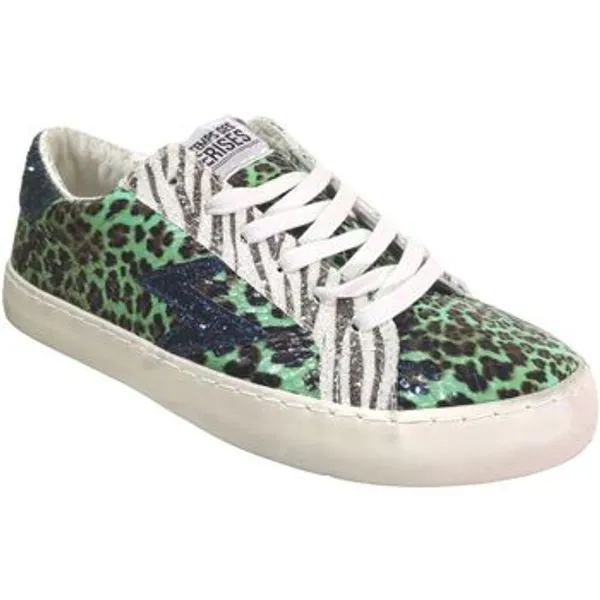 Le Temps des Cerises Lage Sneakers  Soho Groen