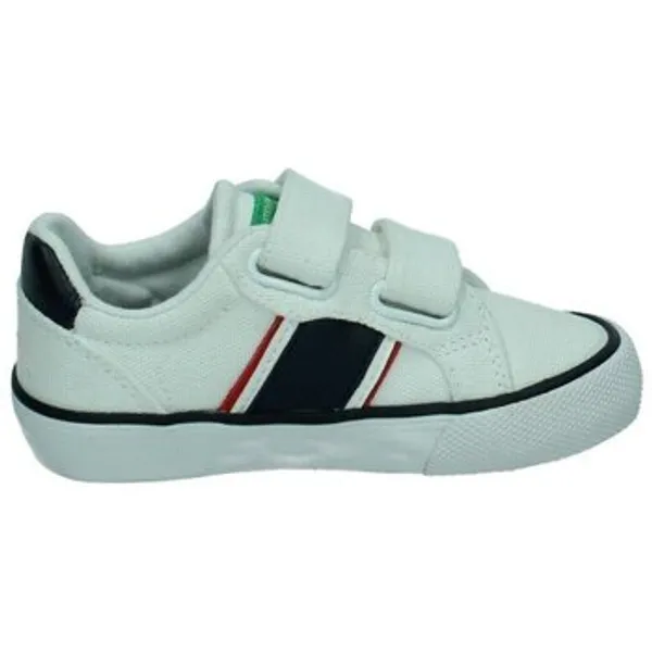 Benetton Lage Sneakers Wit