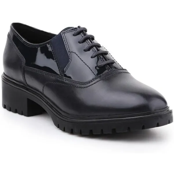 Geox Lage Sneakers  D Peaceful Zwart