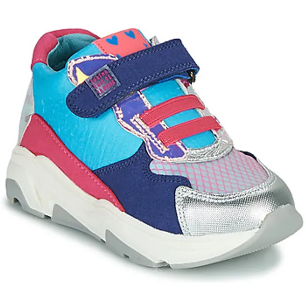 Agatha Ruiz de la Prada Hoge Sneakers  BRAZIL Blauw