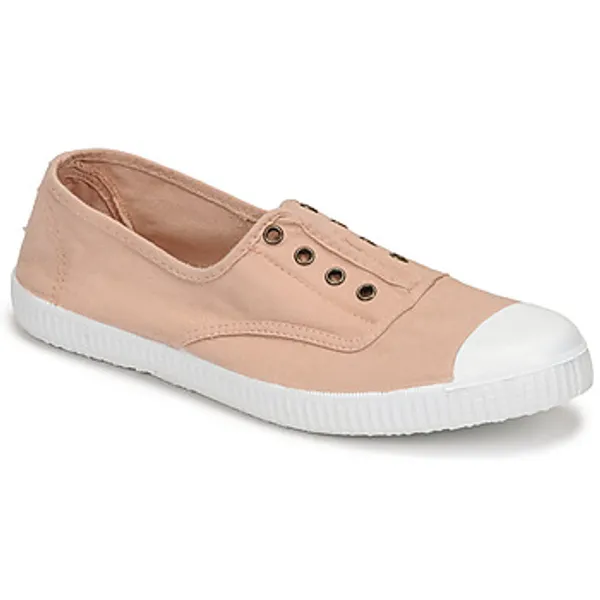 Victoria Lage Sneakers  INGLESA ELASTICO Beige