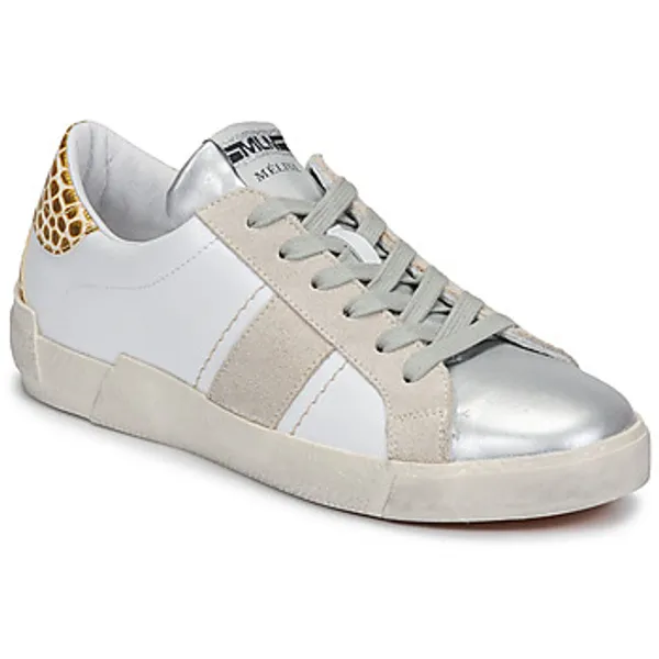 Meline Lage Sneakers  NK1381 Wit