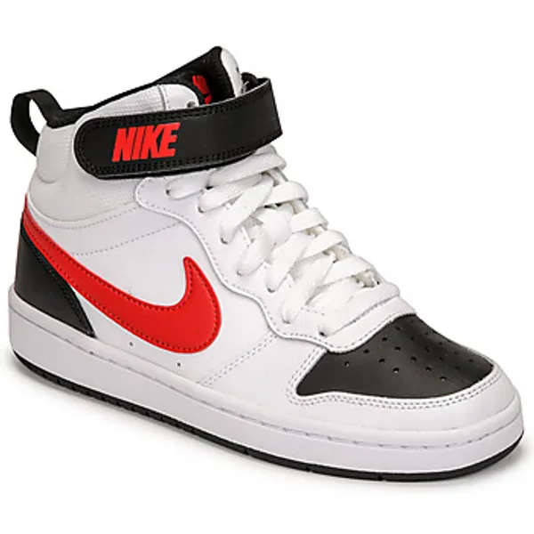 Nike Hoge Sneakers   COURT BOROUGH MID 2 Wit