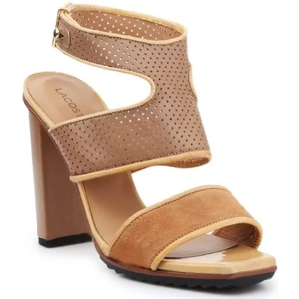 Lacoste Hoge Sneakers  7-25SRW1201158 Bruin