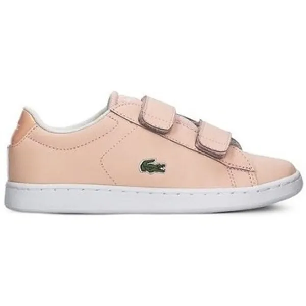 Lacoste Lage Sneakers  Carnaby Evo Strap Roze