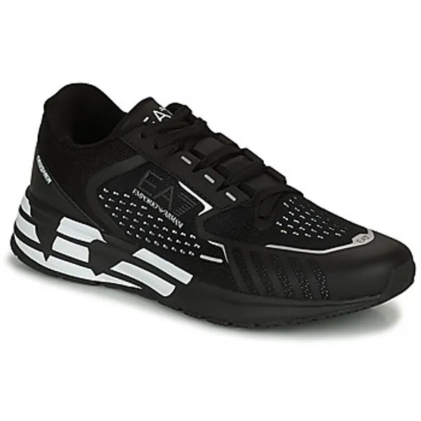 Emporio Armani EA7 Lage Sneakers  NEW RUNNING V4 Zwart