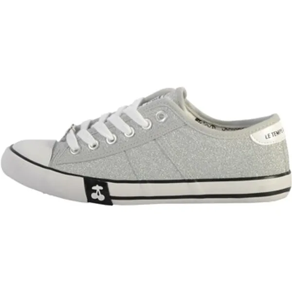 Le Temps des Cerises Lage Sneakers  163429 Zilver