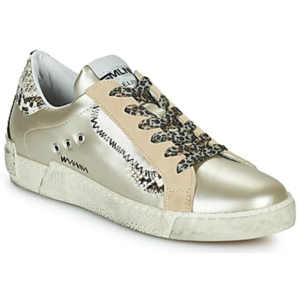 Meline Lage Sneakers  NK139 Goud