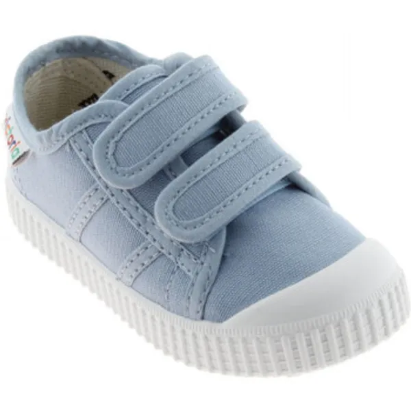 Victoria Sneakers  1915 basket tiras lona Blauw