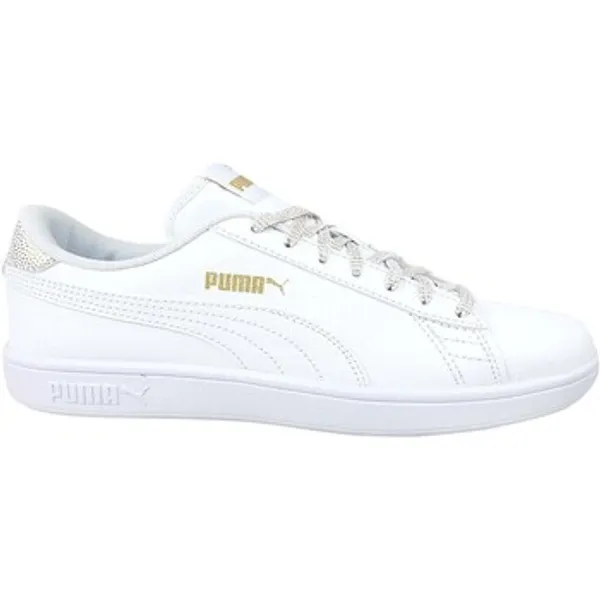 PUMA Lage Sneakers  Smash V2 Metallics JR Wit