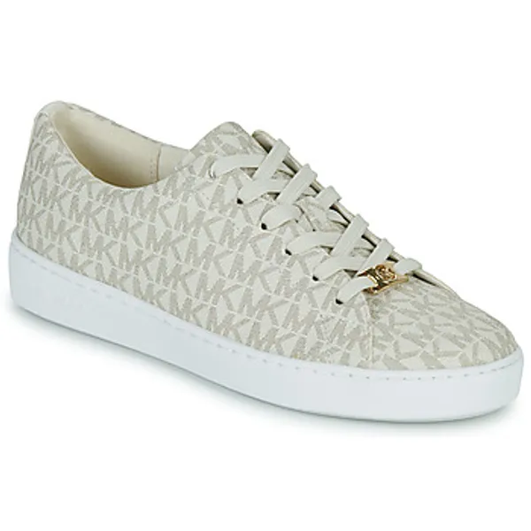 MICHAEL Michael Kors Lage Sneakers  KEATON LACE UP Beige