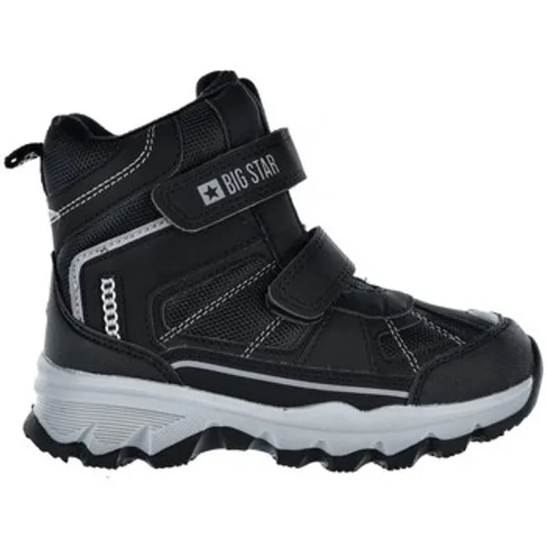 Big Star Hoge Sneakers  KK374157 Zwart