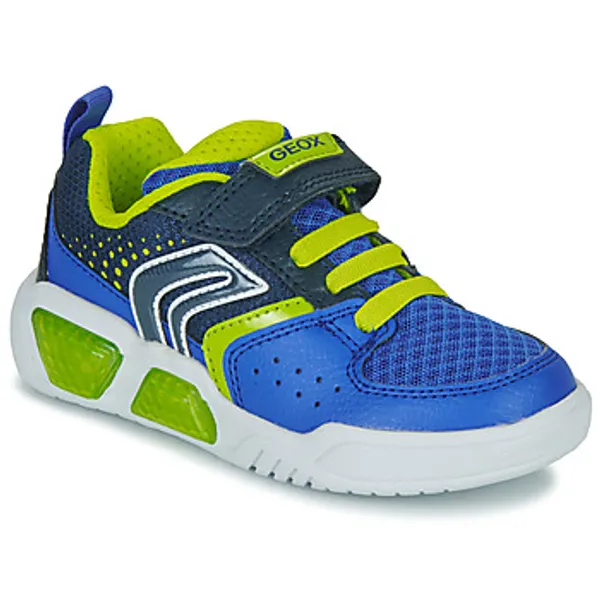 Geox Lage Sneakers  J ILLUMINUS BOY Blauw