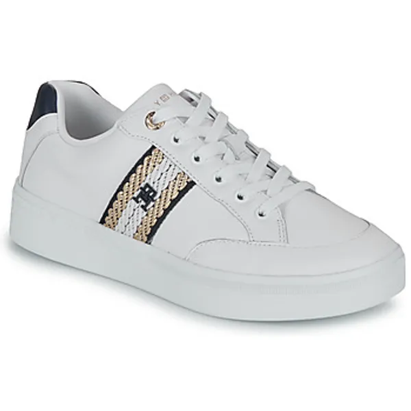 Tommy Hilfiger Lage Sneakers  COURT SNEAKER WITH WEBBING Wit