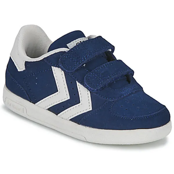 Hummel Lage Sneakers  VICTORY SUEDE II Marine