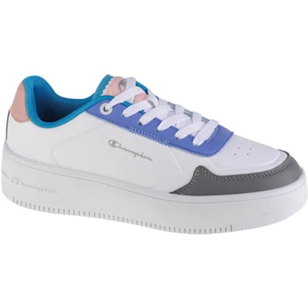 Champion Lage Sneakers  Rebound Platform Wit