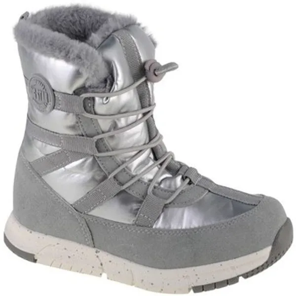 Big Star Hoge Sneakers  KK374171 Zilver