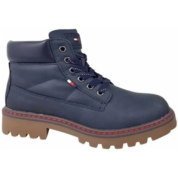 Tommy Hilfiger Hoge Sneakers Marine, foto 2 van 2