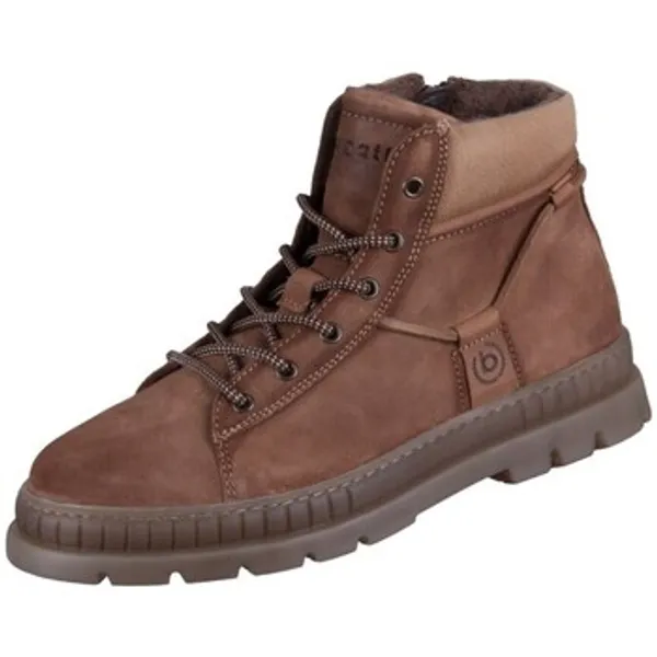 Bugatti Hoge Sneakers  Pallario Comfort Bruin