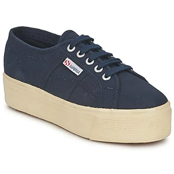 Superga Lage Sneakers  2790 LINEA UP AND Blauw