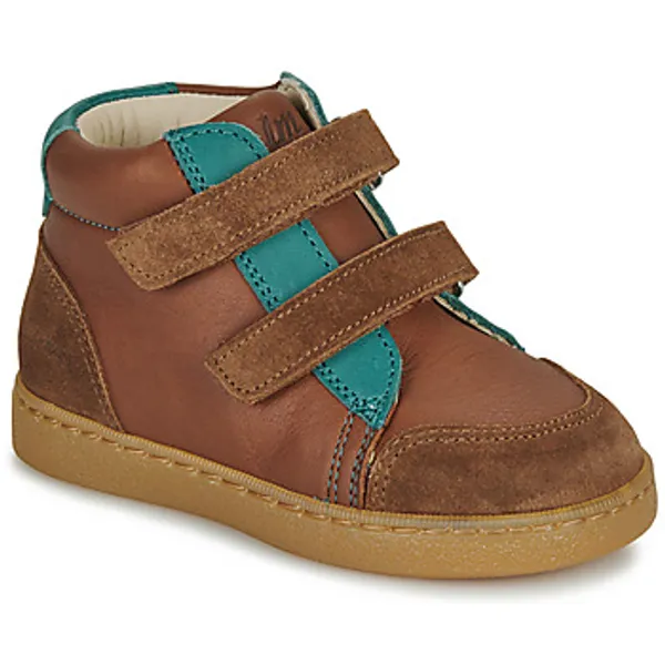 Little Mary Hoge Sneakers  LEIO Bruin