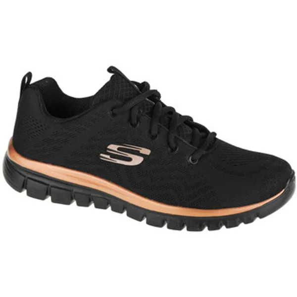 Skechers Lage Sneakers  Graceful - Get Connected Zwart