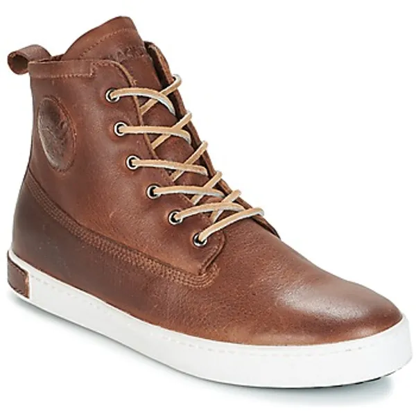 Blackstone Hoge Sneakers  INCH WORKER ON FOXING FUR Bruin