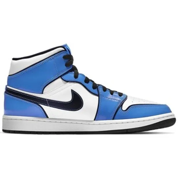 Nike Air Jordan 1 Mid Retro Signal Blue SE, foto 2 van 2