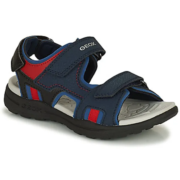 Geox Lage Sneakers  J VANIETT BOY B Marine — vergelijk prijzen bij 1 winkel
