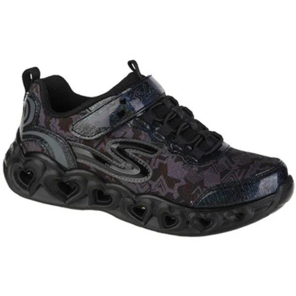 Skechers Lage Sneakers  Heart Lights Zwart