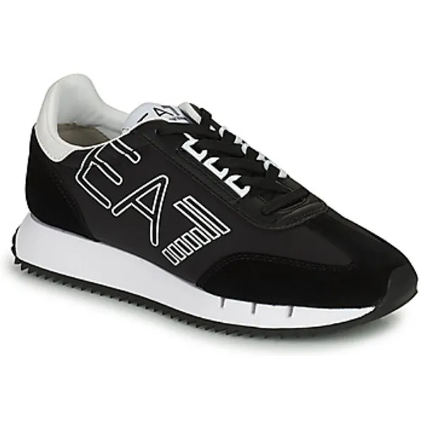Emporio Armani EA7 Lage Sneakers Zwart