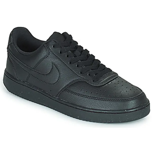 Nike Lage Sneakers   Court Vision Low Next Nature Zwart