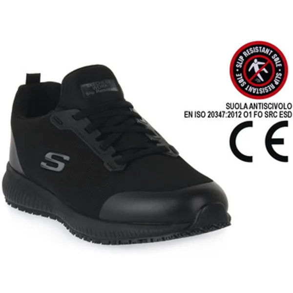 Skechers Sneakers  BLK SQUAD SRMYTON Zwart
