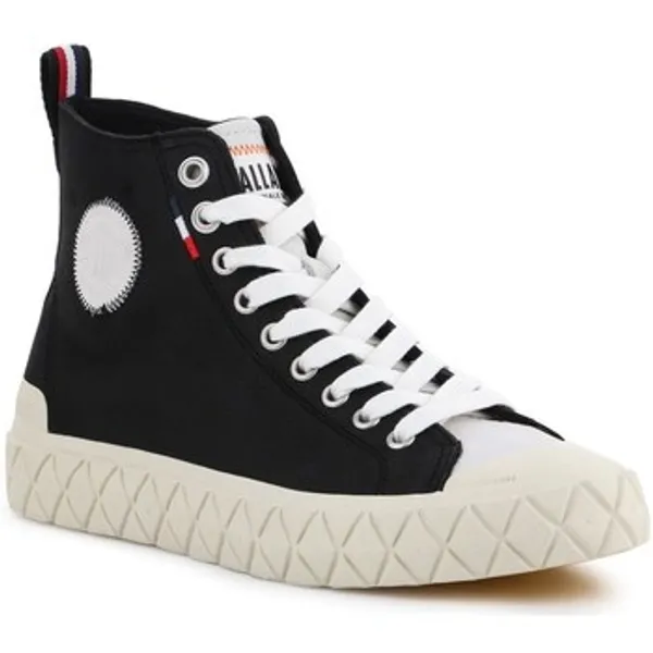 Palladium Lage Sneakers  Palla Ace Mid Lth UL Zwart