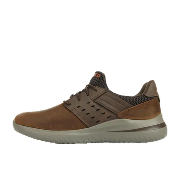 Skechers Delson 3.0 Ezra Bruin, vergelijk prijzen bij 1 winkel