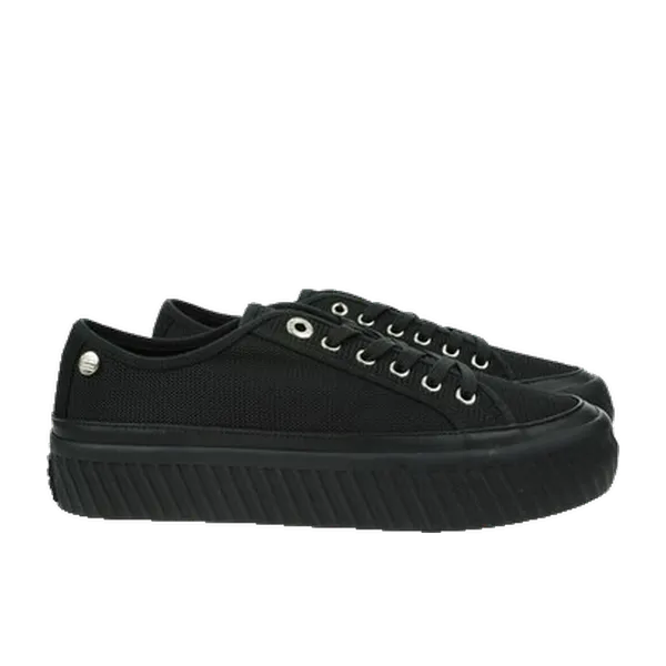 Tommy Hilfiger Platform Vulcanized Zwart, vergelijk prijzen bij 1 winkel