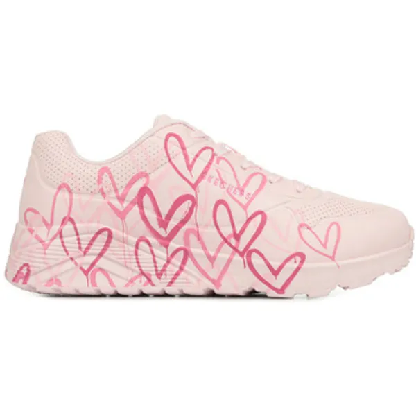 Skechers Sneakers  Uno Lite Spread The Love Roze