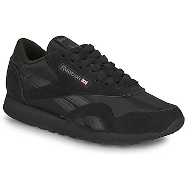 Reebok Classic Lage Sneakers  CLASSIC LEATHER NYLON Zwart
