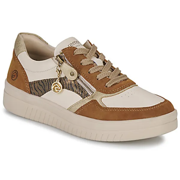 Remonte Lage Sneakers  D0J01 Beige