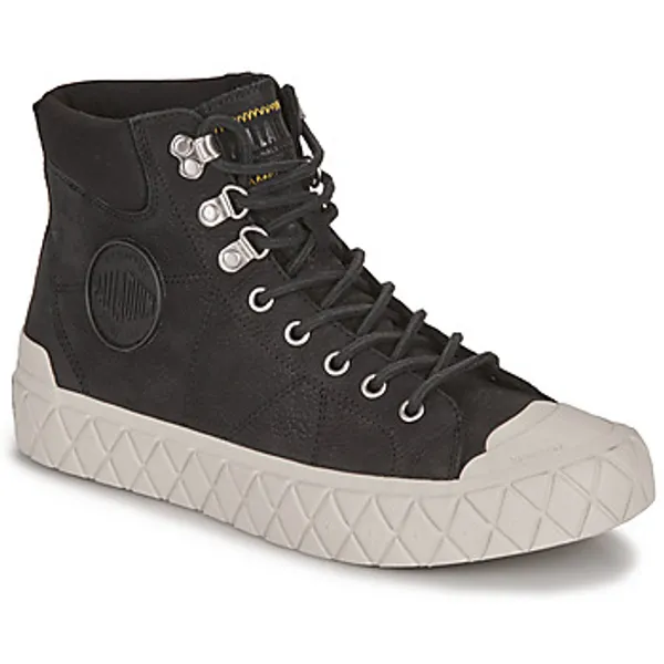 Palladium Hoge Sneakers  PALLA ACE LO CUFF LTH Zwart