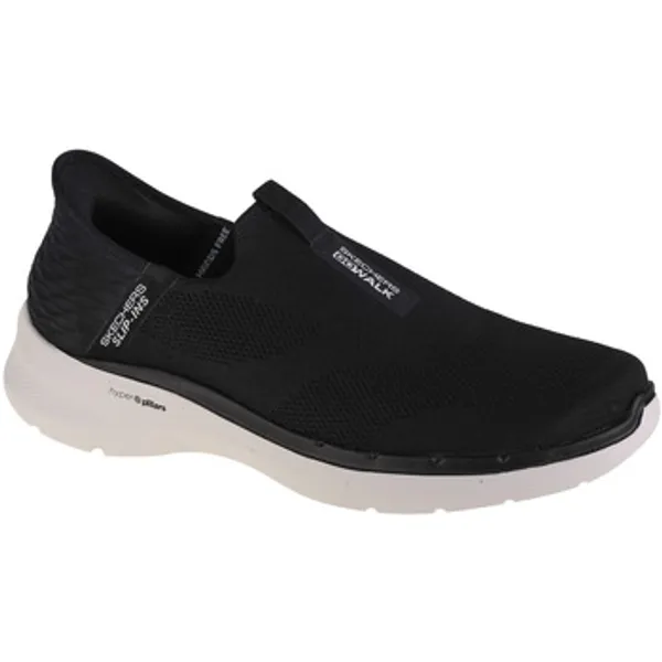 Skechers Lage Sneakers  Slip-Ins: GO WALK 6 - Easy On Zwart